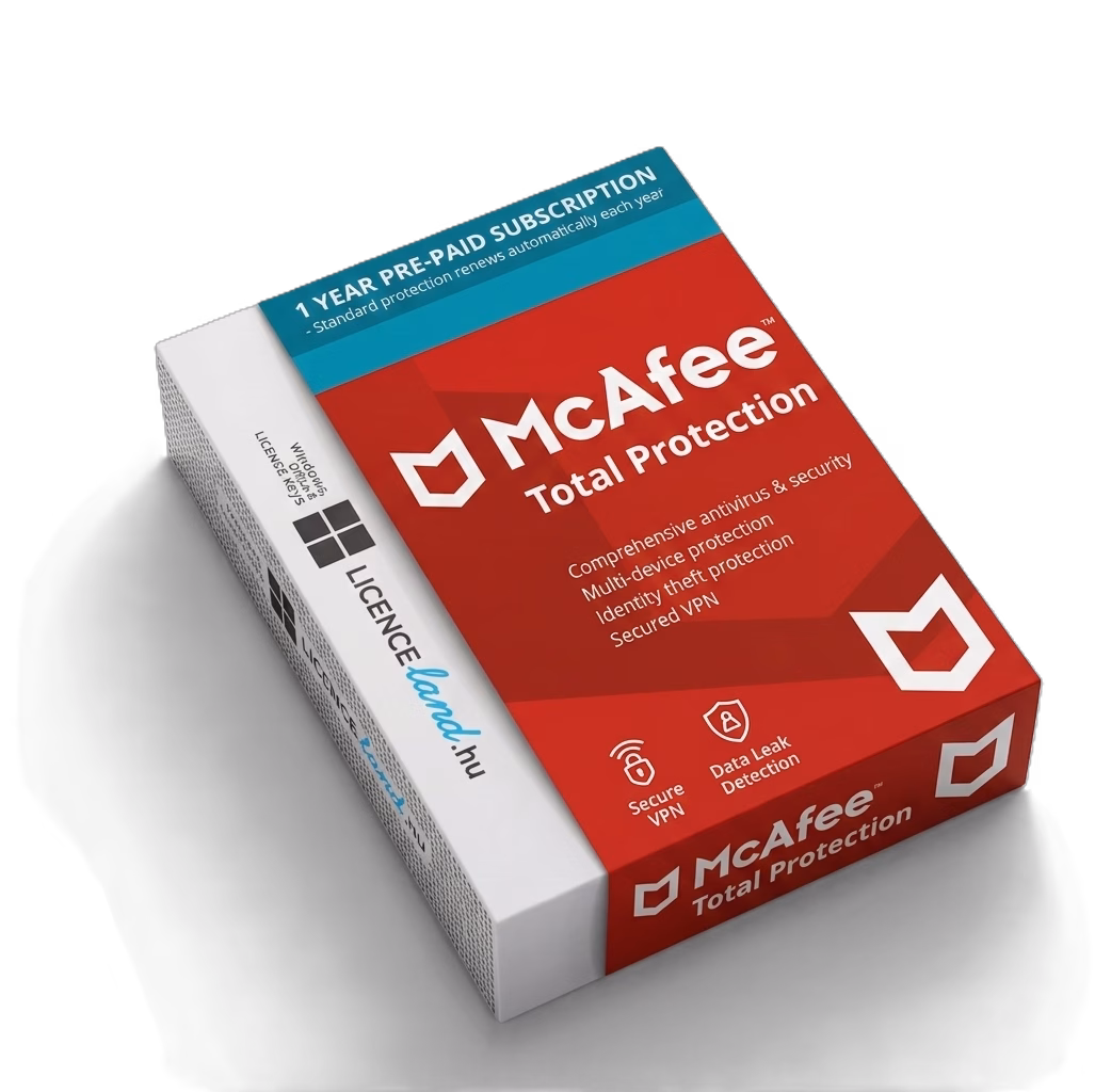 McAfee Internet Security (1 Device /1 Year) (MIS00GNR1RAA) (Saját fiókba regisztrálható)